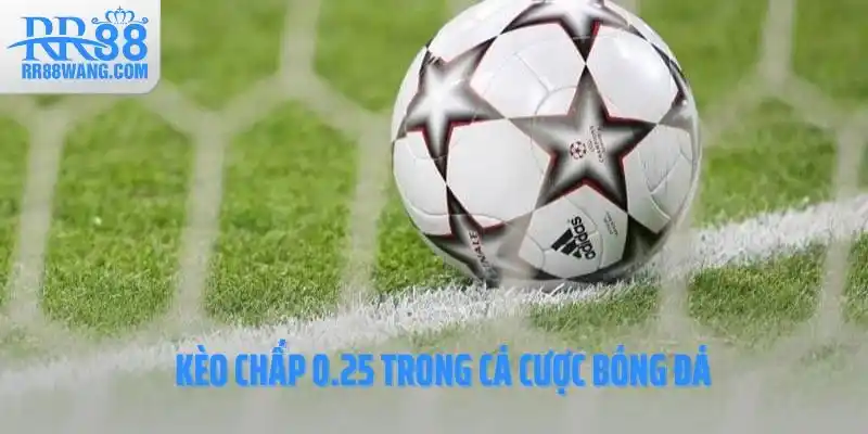 Kèo chấp 0.25 trong cá cược bóng đá Kèo chấp 0.25 trong cá cược bóng đá